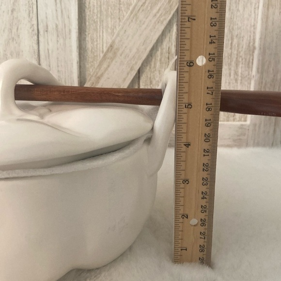 LAST ONE—Rae Dunn Harvest Pumpkin Serving Dish/Bowl with Spoon - Picture 7 of 7